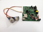 DS005B-4 Media Player Board With LED Push Buttons For Video Selection & Volume Control